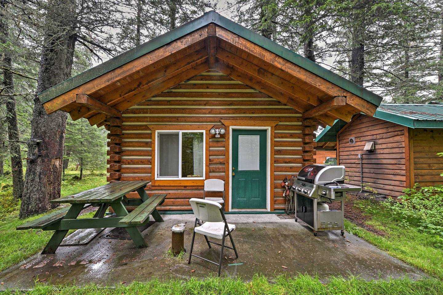 Alaska creekside cabins seward
