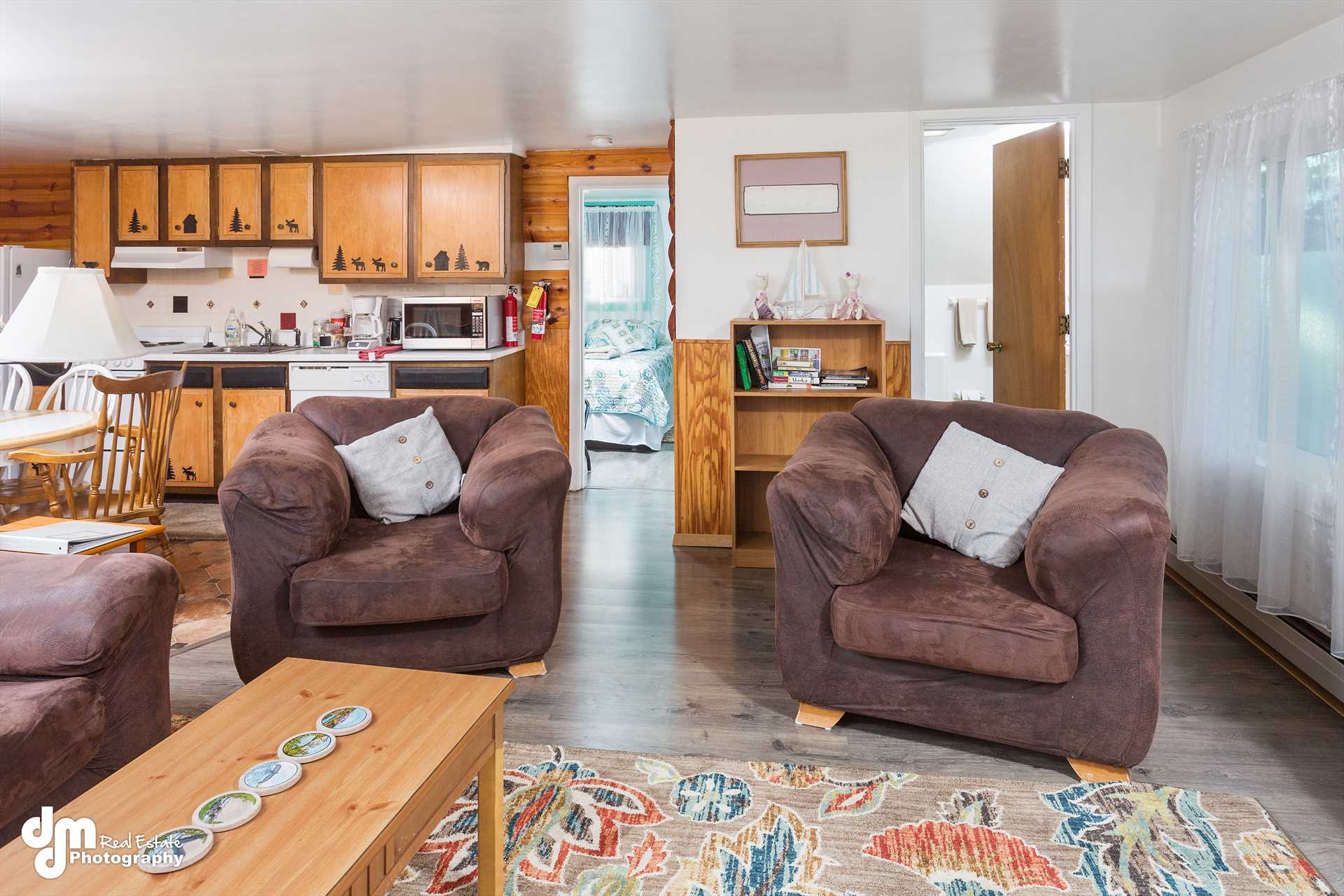 Seward Alaska rental condos Living Area