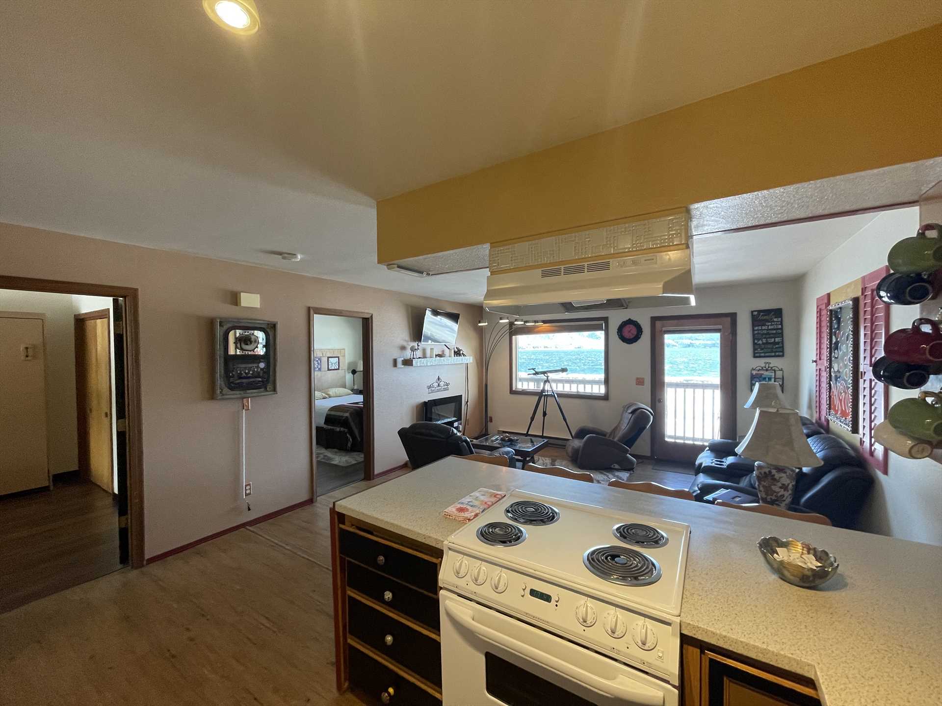 Seward Alaska Baywatch Living Room