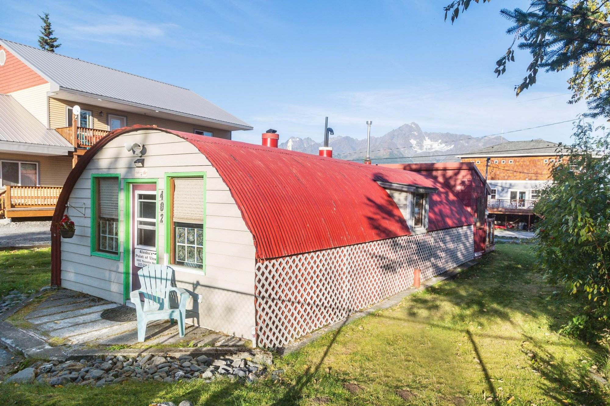 Quonset hut unique place to stay in Seward1535 Places to stay in