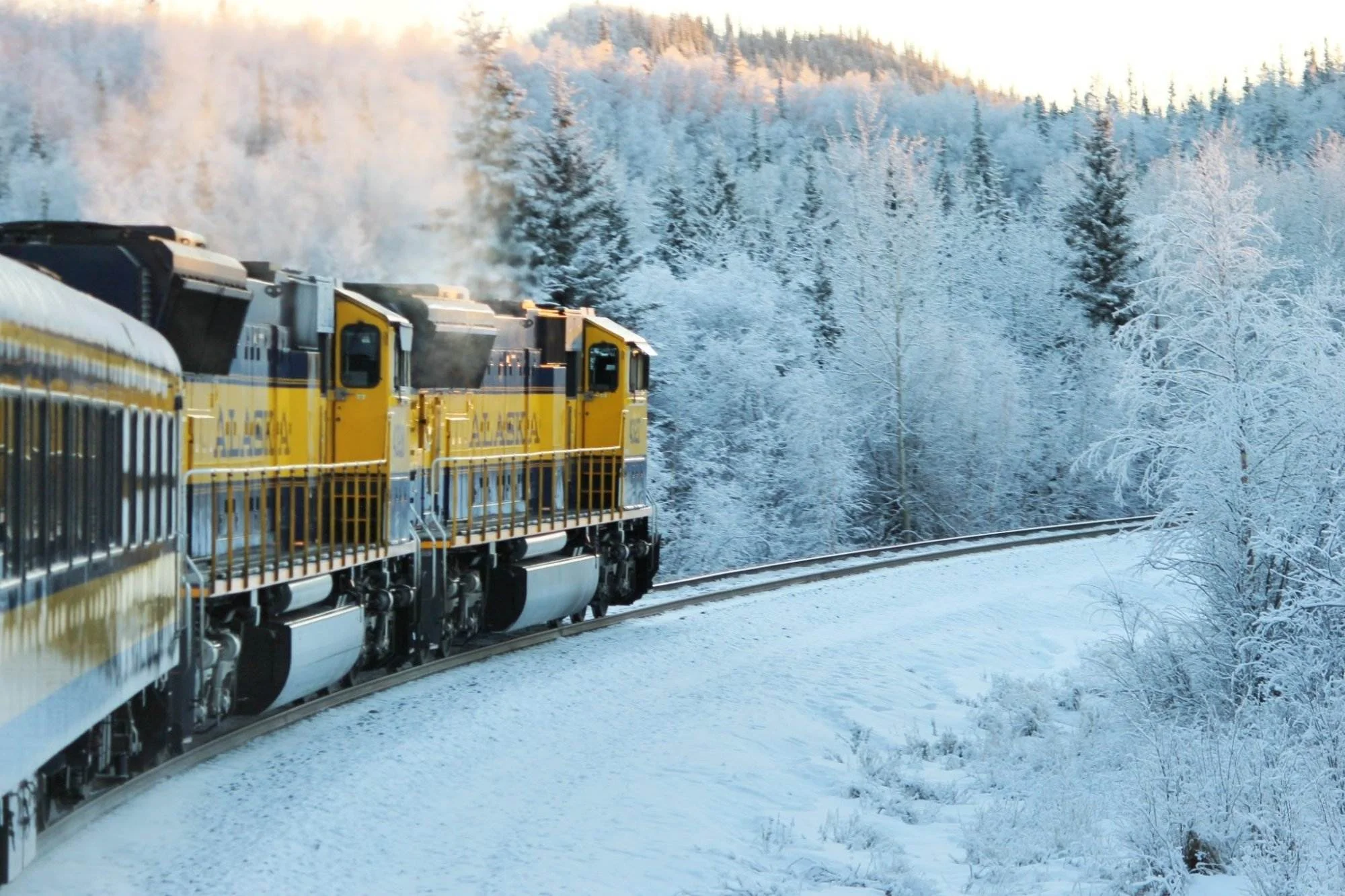 Photo of places to stay in seward, alaska - view of train