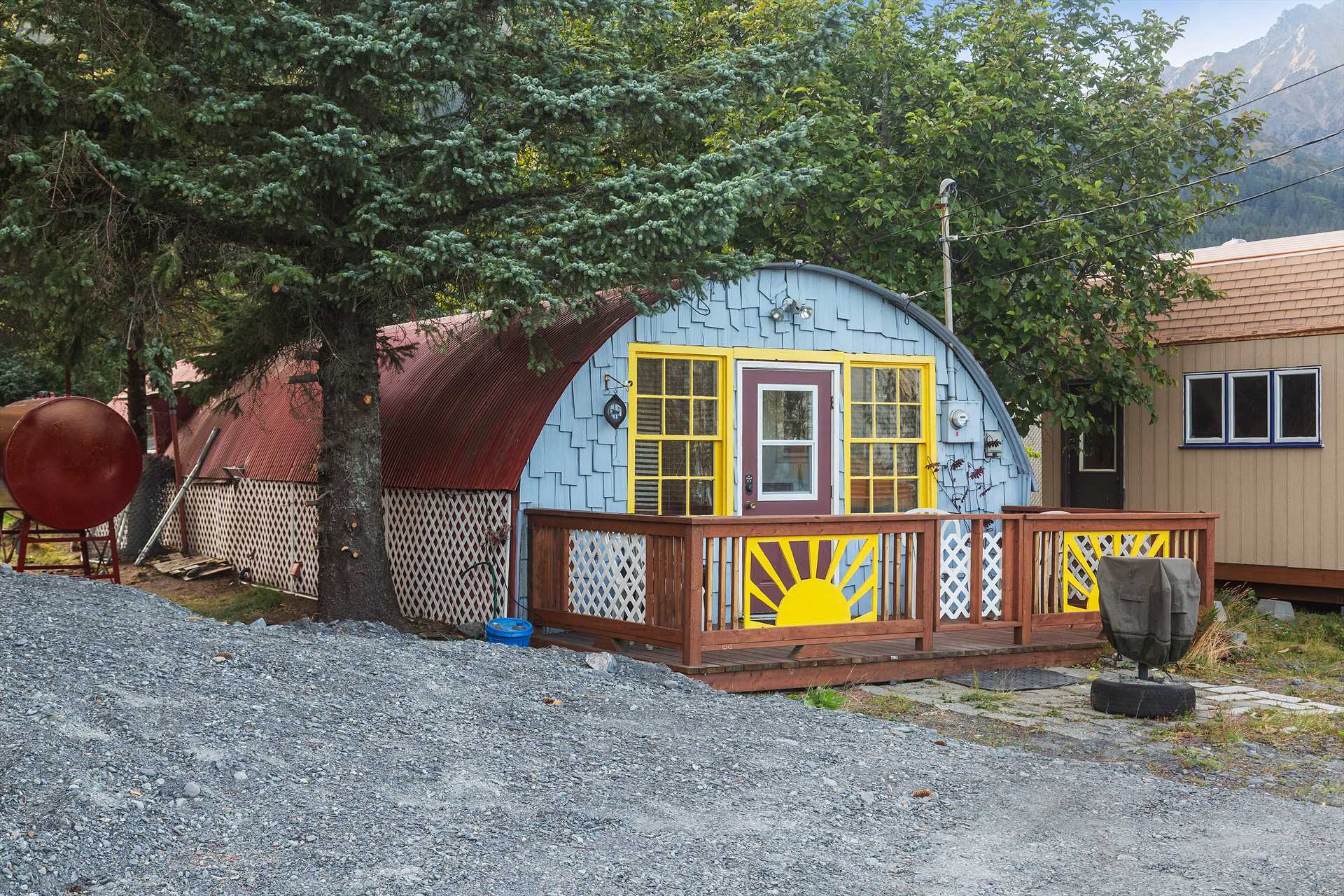 Quonset hut unique place to stay in Seward1534 Places to stay in